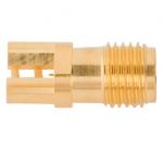 RF Connector SMA PCB End Launch Jk 50 Ohm Rnd Flange with Flats (Jack, Female)